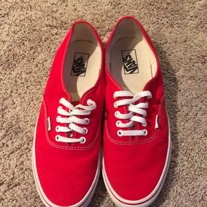 Size 12 Vans Authentic Core Classic Skate Shoes.